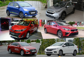 Top 10 Xe ô tô bán chạy nhất tháng 2/2019
